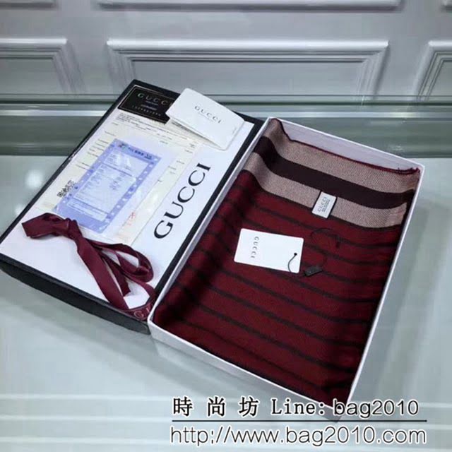 GUCCI古馳 2018海外專櫃最新款 經典百搭羊毛款圍巾 情侶款 LLWJ6847